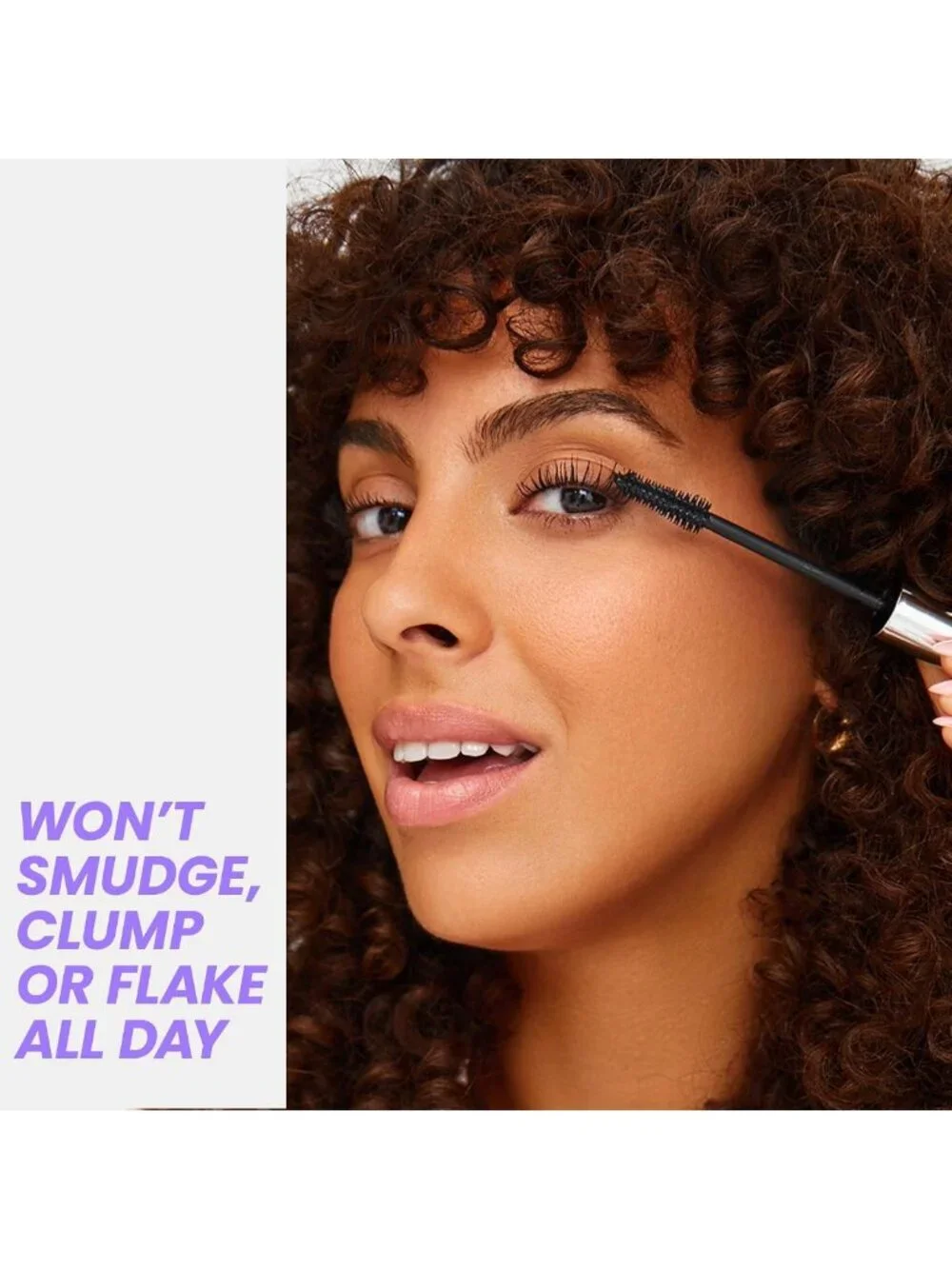 Volumizing Black Mascara for Length, Curl & Smudge-Proof Lash Makeup